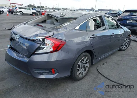 2017 Honda Civic Ex from USA, damaged, VIN 2HGFC2F73HH512572